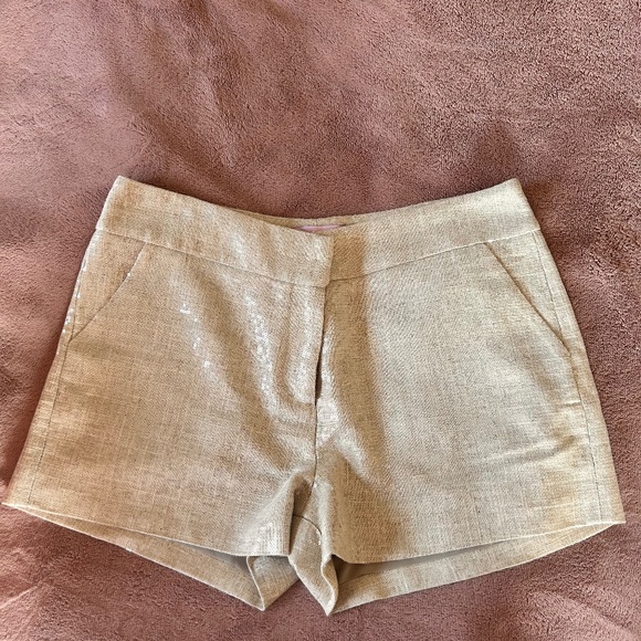 Michelle Farmer Sequin Shorts - Picture 1 of 4